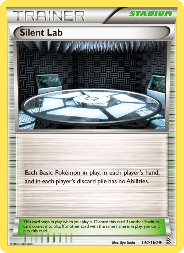 Silent Lab - Primal Clash Pokemon Card