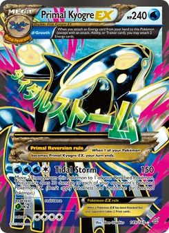 Primal Kyogre EX - Primal Clash