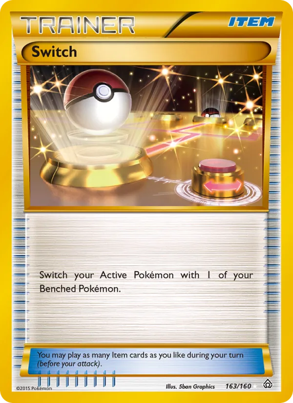 Switch - Primal Clash Pokemon Card