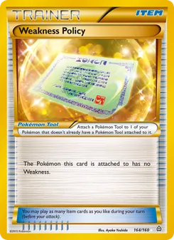 Weakness Policy - Primal Clash