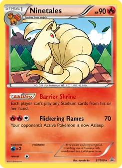 Ninetales - Primal Clash