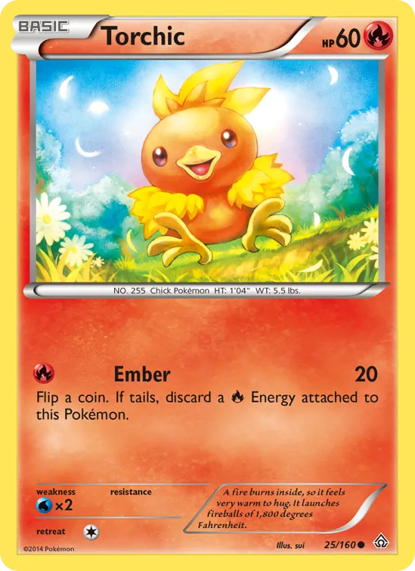 Torchic - Primal Clash Pokemon Card