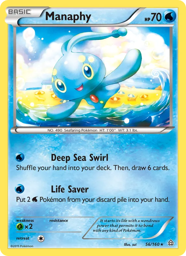 Manaphy - Primal Clash Pokemon Card