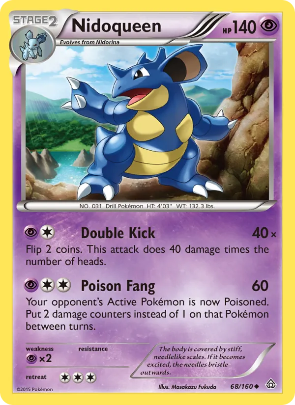 Nidoqueen - Primal Clash Pokemon Card