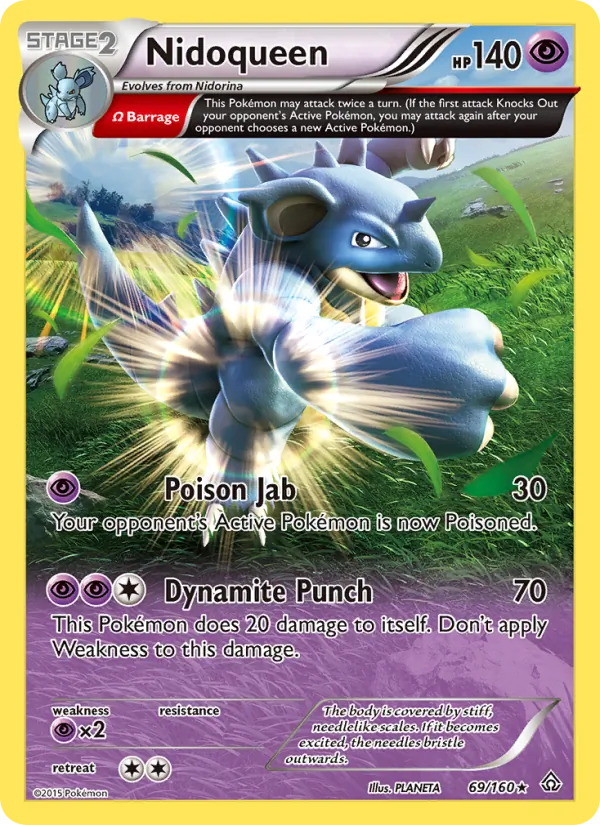 Nidoqueen - Primal Clash Pokemon Card