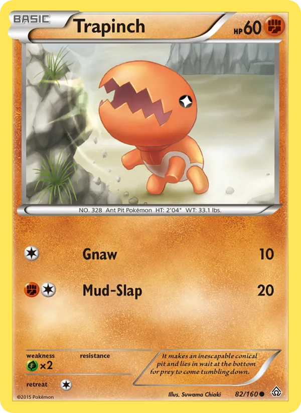 Trapinch - Primal Clash Pokemon Card