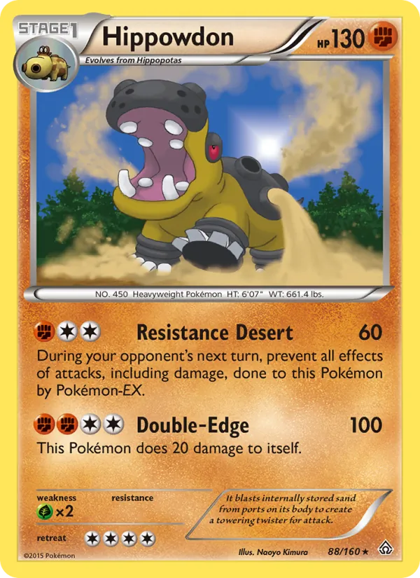 Hippowdon - Primal Clash Pokemon Card