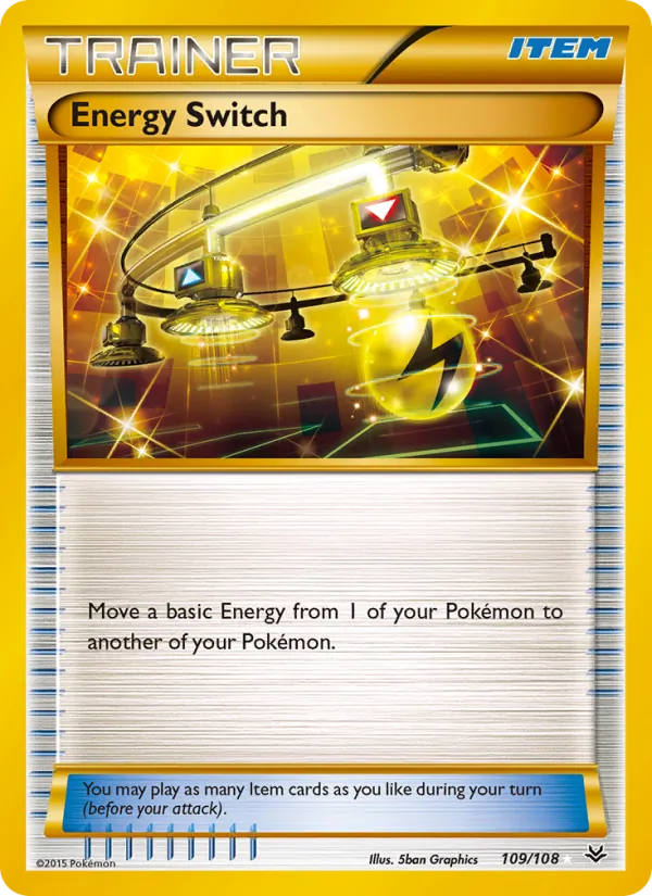 Energy Switch - Roaring Skies Pokemon Card
