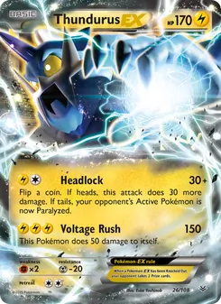Thundurus EX - Roaring Skies