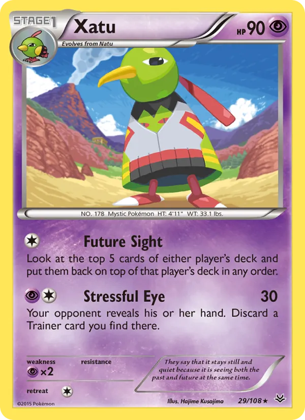 Xatu - Roaring Skies Pokemon Card