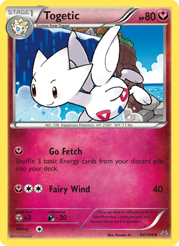 Togetic - Roaring Skies Pokemon Card