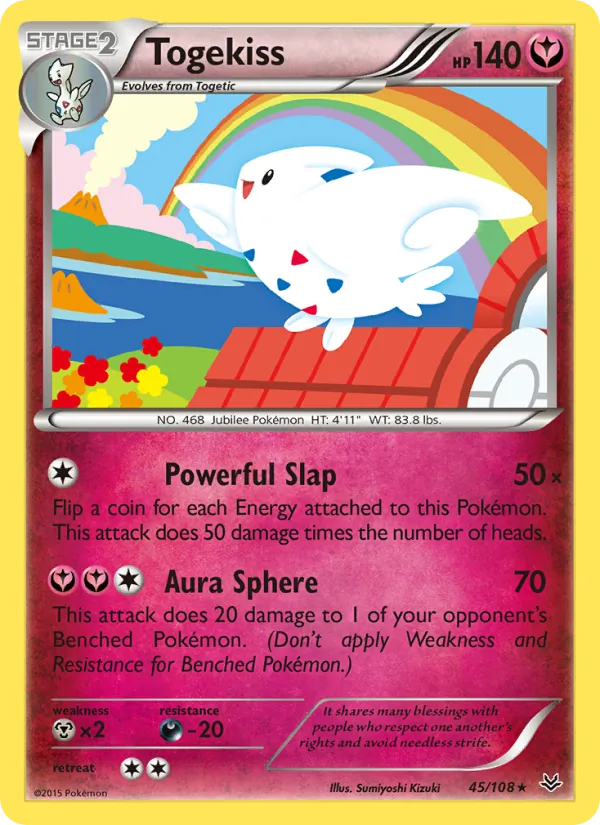 Togekiss - Roaring Skies Pokemon Card