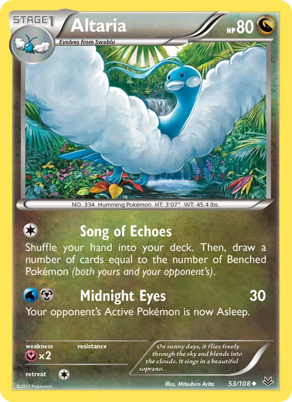Altaria - Roaring Skies Pokemon Card