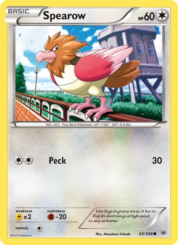 Spearow - Roaring Skies Pokemon Card