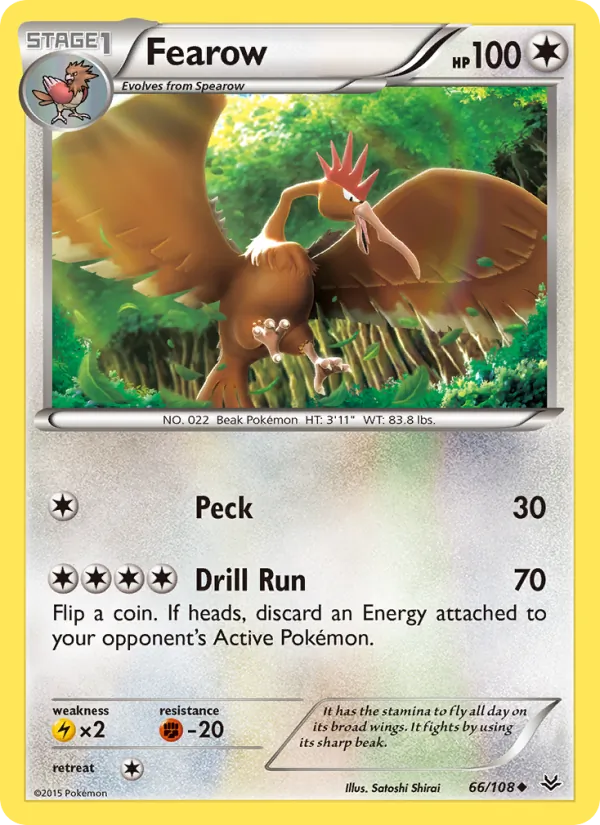 Fearow - Roaring Skies Pokemon Card