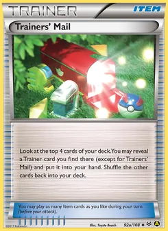 Trainers' Mail - Roaring Skies