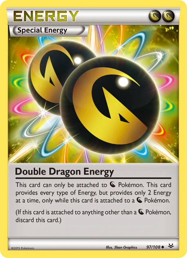 Double Dragon Energy - Roaring Skies Pokemon Card