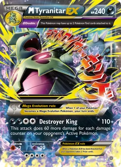 M Tyranitar EX - Ancient Origins