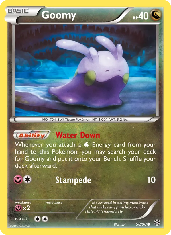 Goomy - Ancient Origins Pokemon Card