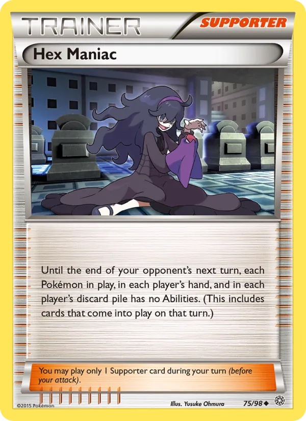 Hex Maniac - Ancient Origins Pokemon Card