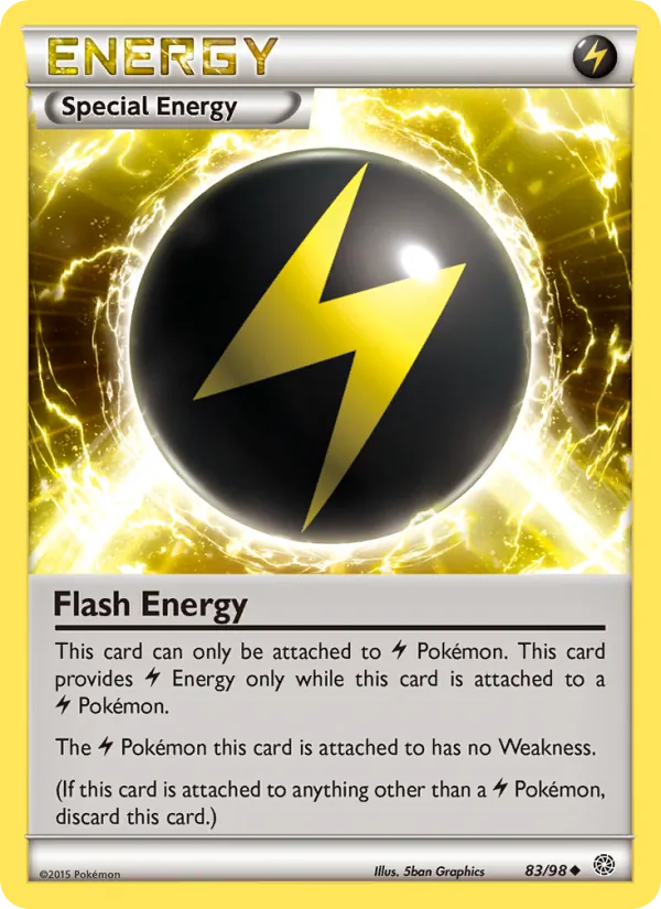 Flash Energy - Ancient Origins Pokemon Card