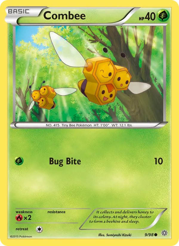Combee - Ancient Origins Pokemon Card