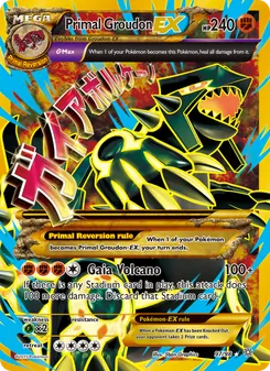 Primal Groudon EX - Ancient Origins