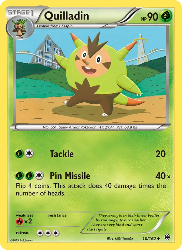 Quilladin - BREAKthrough Pokemon Card
