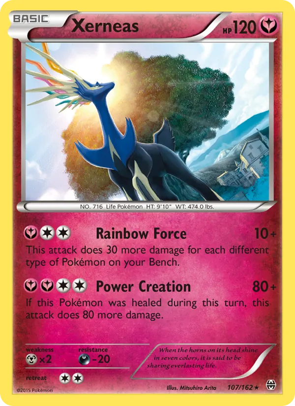 Xerneas - BREAKthrough Pokemon Card