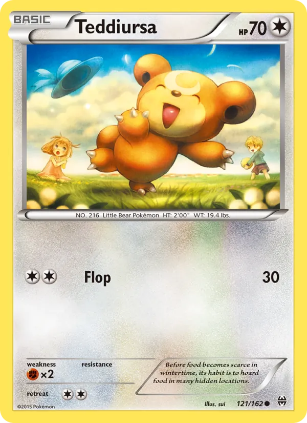 Teddiursa - BREAKthrough Pokemon Card