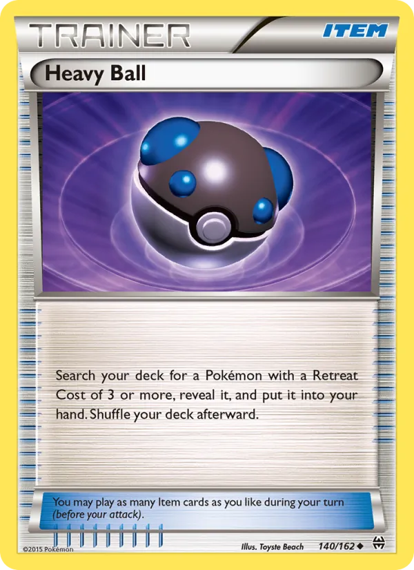 Heavy Ball - BREAKthrough Pokemon Card