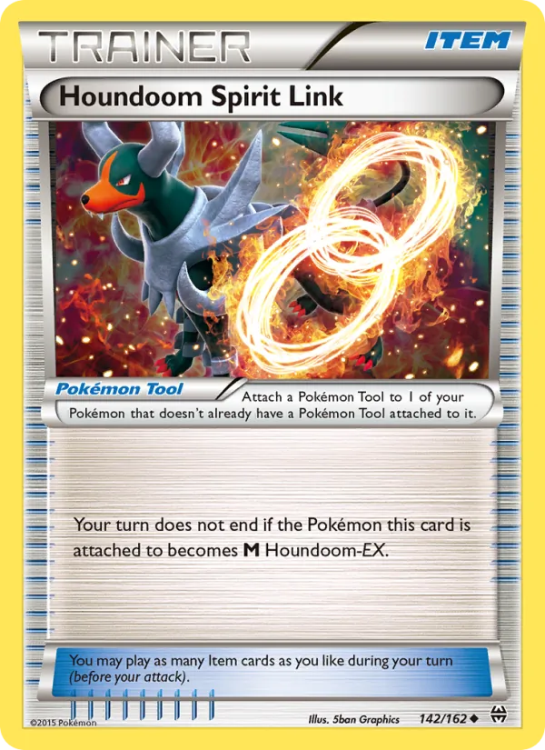 Houndoom Spirit Link - BREAKthrough Pokemon Card