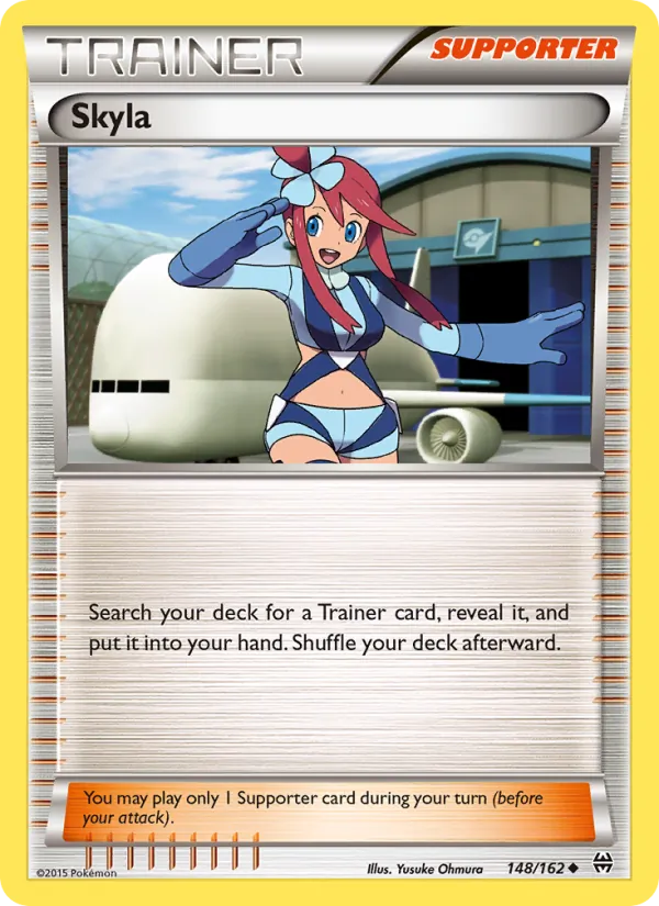 Skyla - BREAKthrough Pokemon Card