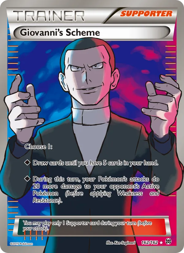 Giovanni's Scheme - BREAKthrough Pokemon Card