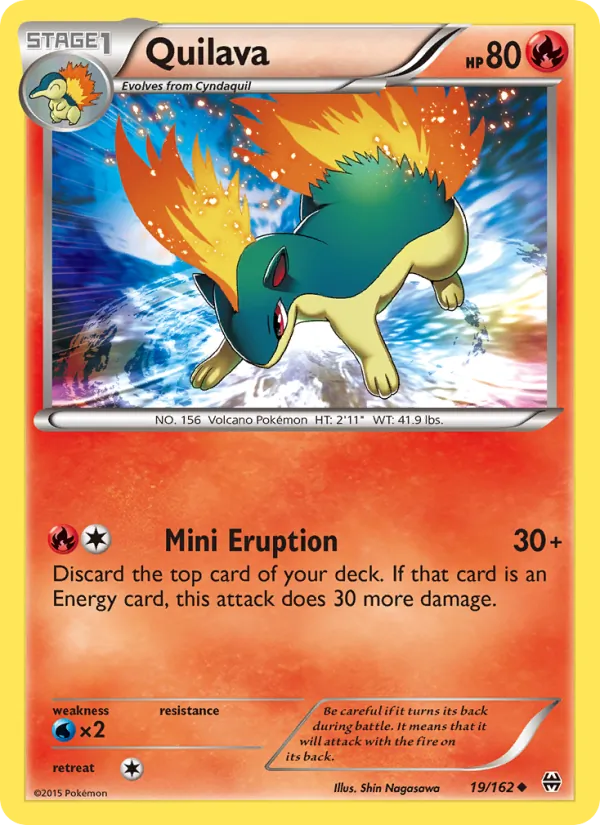 Quilava - BREAKthrough Pokemon Card