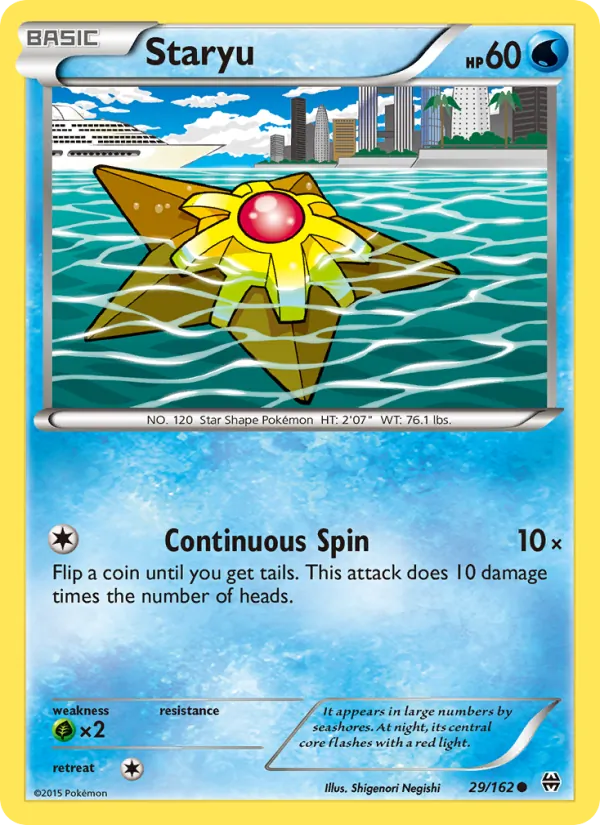 Staryu - BREAKthrough Pokemon Card