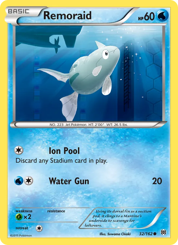 Remoraid - BREAKthrough Pokemon Card