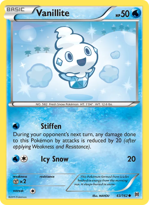 Vanillite - BREAKthrough Pokemon Card