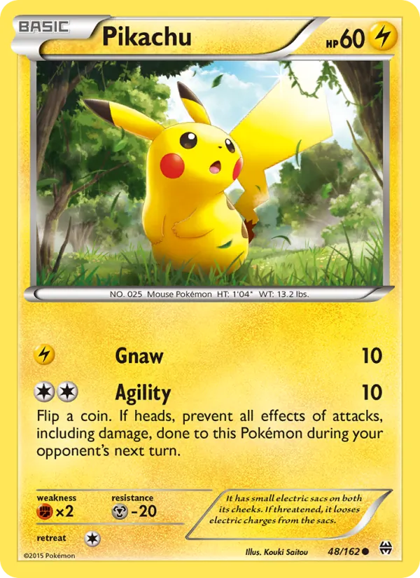Pikachu - BREAKthrough Pokemon Card