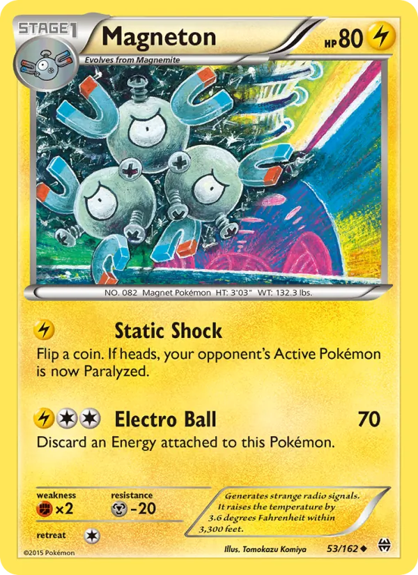 Magneton - BREAKthrough Pokemon Card