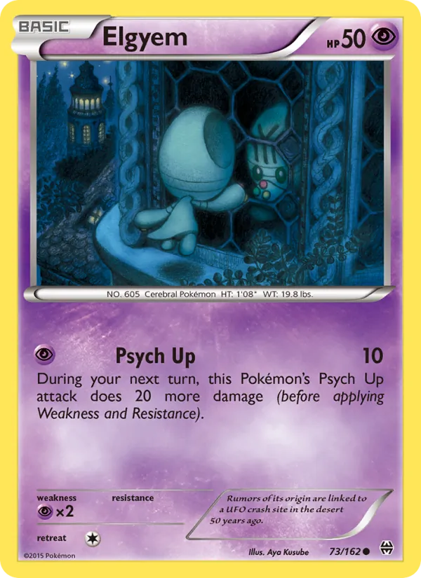 Elgyem - BREAKthrough Pokemon Card