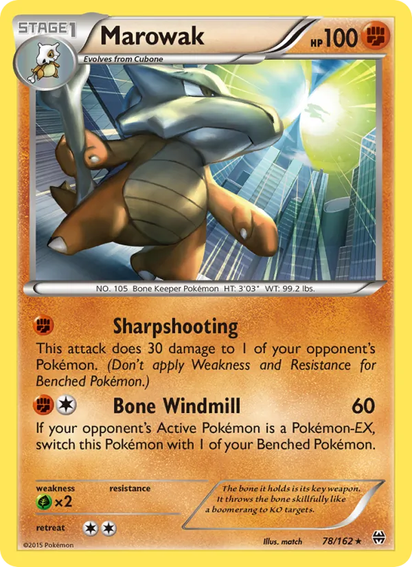 Marowak - BREAKthrough Pokemon Card