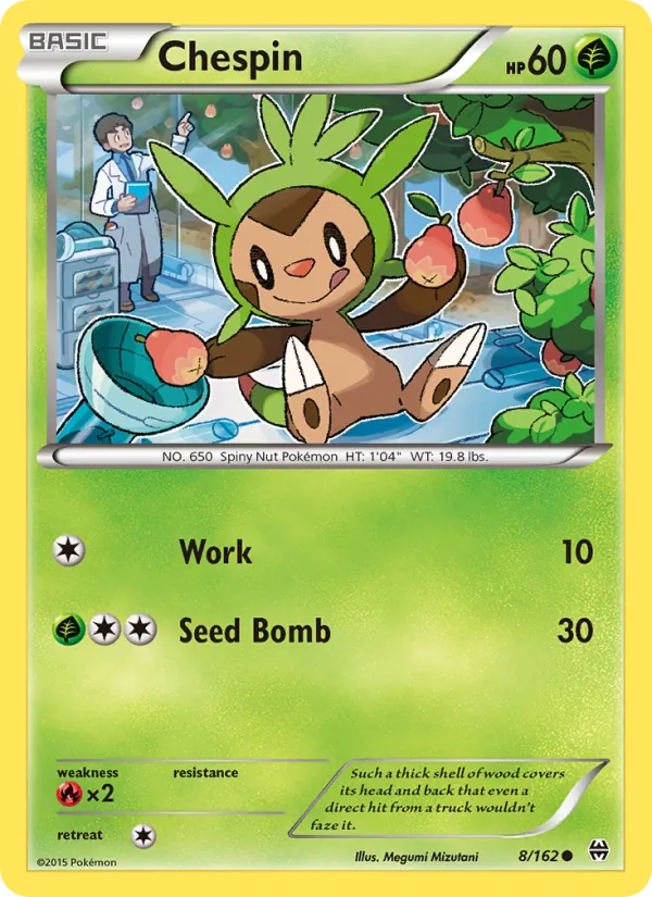 Chespin - BREAKthrough Pokemon Card