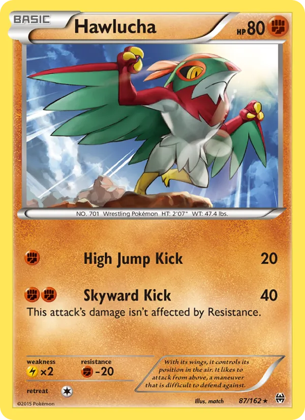 Hawlucha - BREAKthrough Pokemon Card