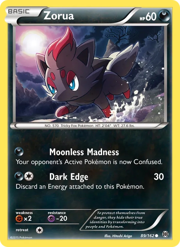 Zorua - BREAKthrough Pokemon Card
