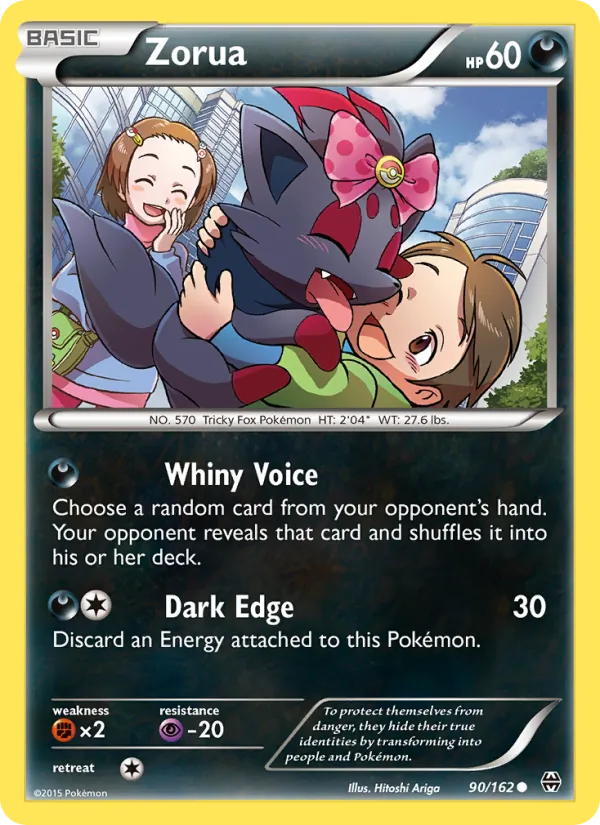 Zorua - BREAKthrough Pokemon Card