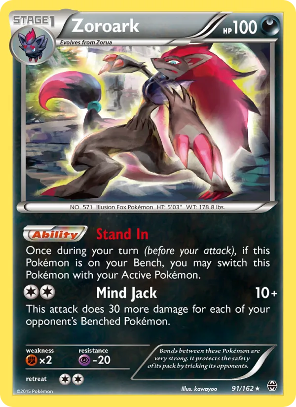 Zoroark - BREAKthrough Pokemon Card