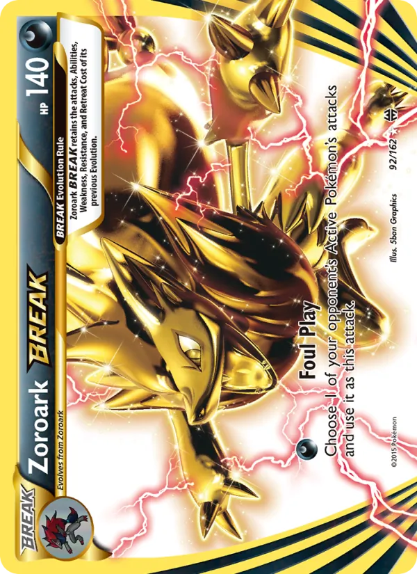Zoroark BREAK - BREAKthrough Pokemon Card