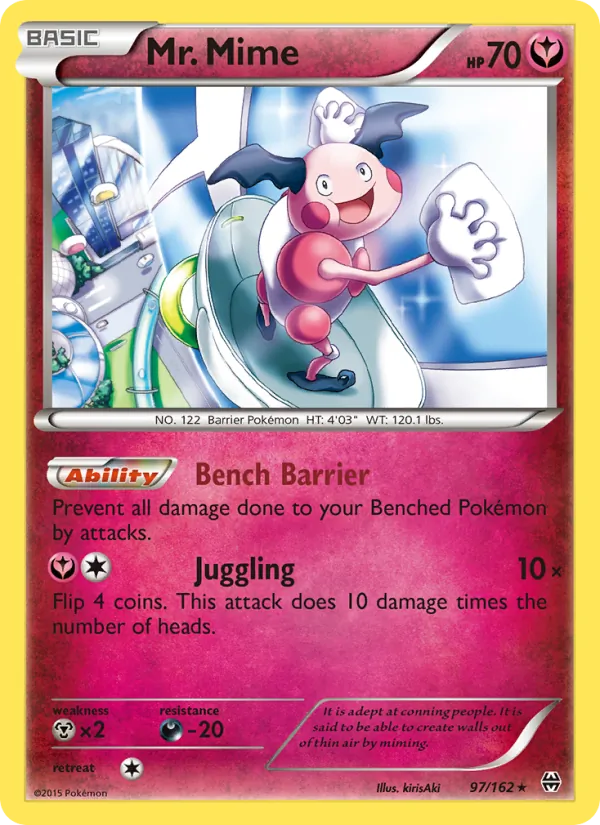 Mr. Mime - BREAKthrough Pokemon Card