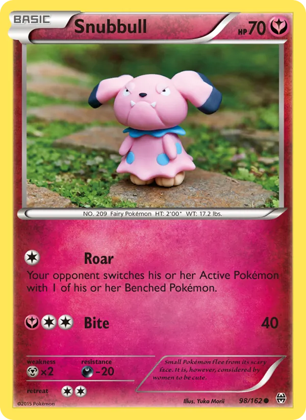 Snubbull - BREAKthrough Pokemon Card